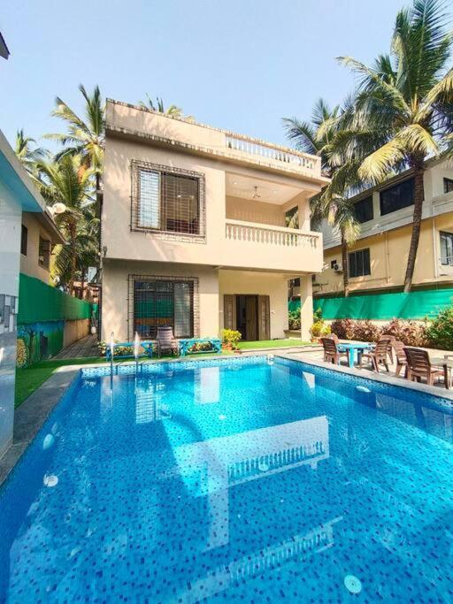Gk Beach House 5Bhk Pvt Pool Villa Мумбай Екстериор снимка